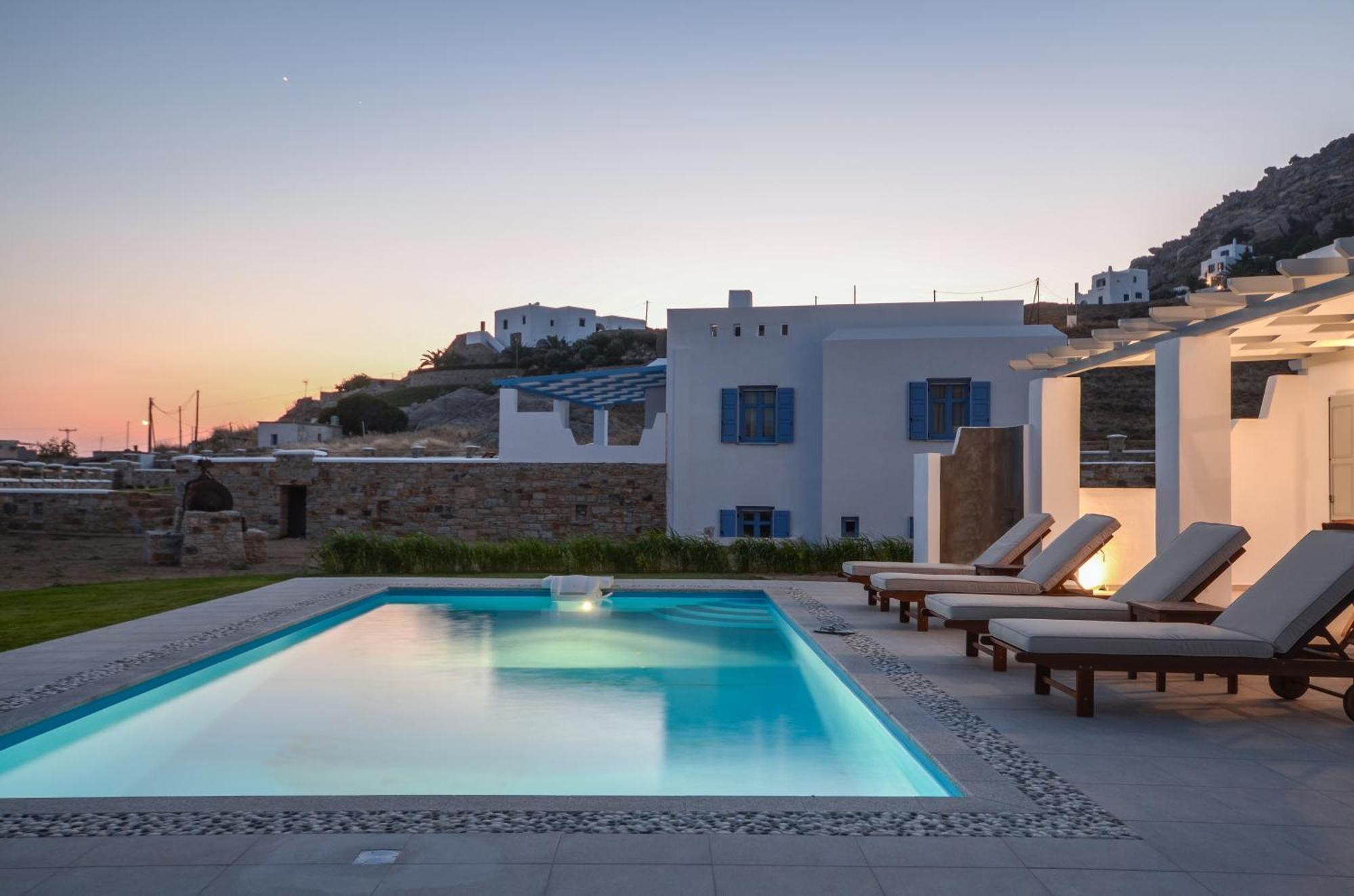 Natura Villas In Naxos Микри-Вигла Экстерьер фото